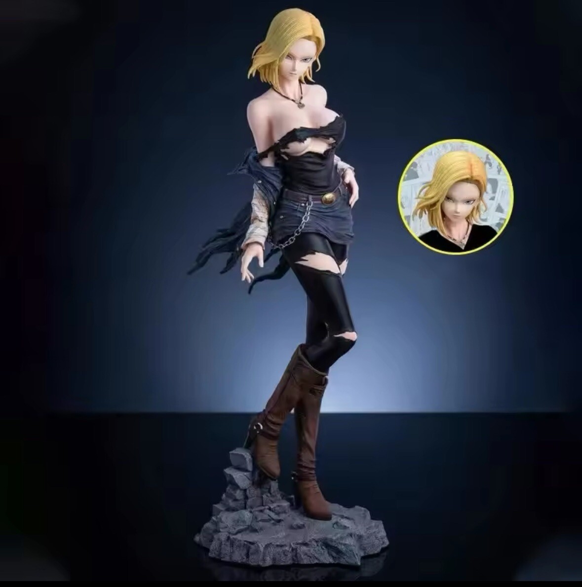 ANDROID C18 SEXY ACTION FIGURE 30 CM DRAGON BALL ANIME MANGA COLLECTION STATUA