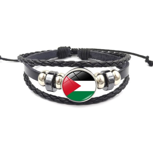 Countries Flag Bracelets Multilayered Retro Fashion for Women Men (XSWX6077) - Picture 3 of 8