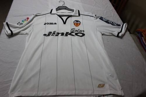 Vintage valencia C.F jersey Brand joma size l advertising jinko solar shirt  | eBay