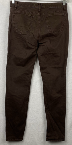 J BRAND Brown Jeans Jeggings Women 30 Skinny Leg Style Suede Measure 31 x 29" - Picture 4 of 7