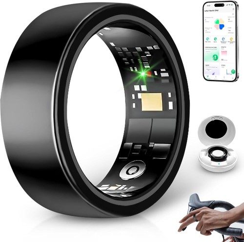 Smart Rings pour Sleep Tracker IP68 Smart Ring étanche pour iPhone et Android - Photo 15 sur 64