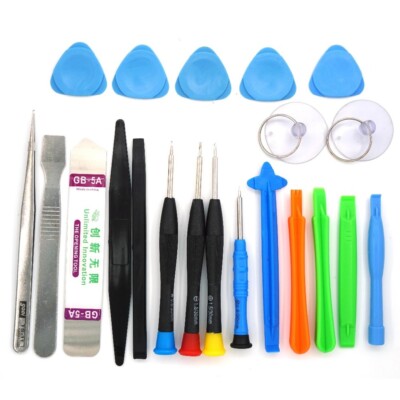 Kit 21 In 1 Per Riparazione Cellulari E Tablet – Set Utensili Apertura Smartphone