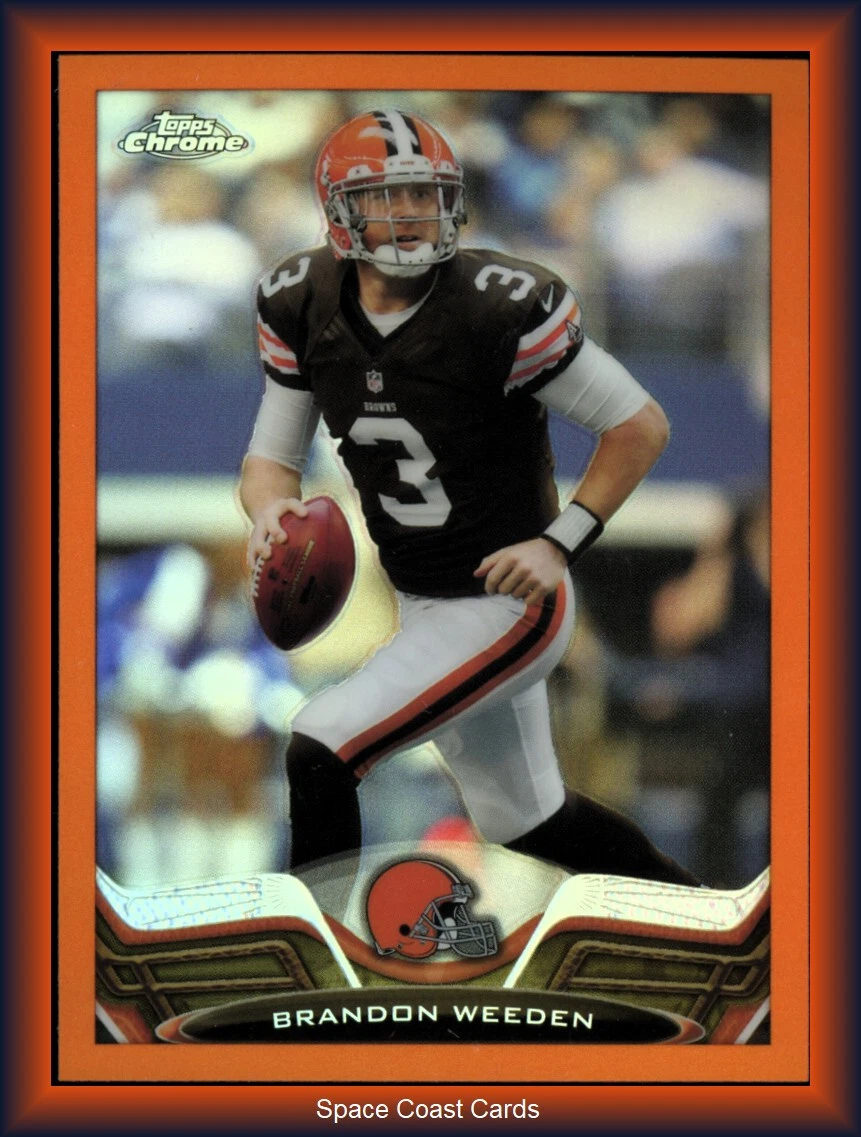 Brandon Weeden trading card