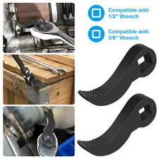 Pry Bar Wrench Adapter Head Half Shaft Removal Crowbar Ratchet Tool 1/2" 3/8"