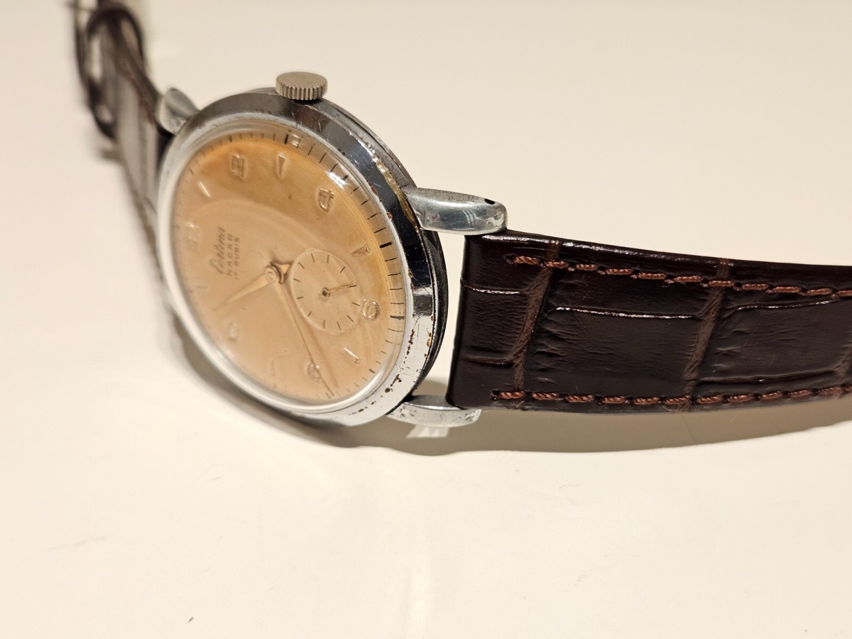 Montre Certina Vintage Collection K.F.186.3001.25 – Mouvement Quartz, Années 90, Suisse, NOS Avec Défauts