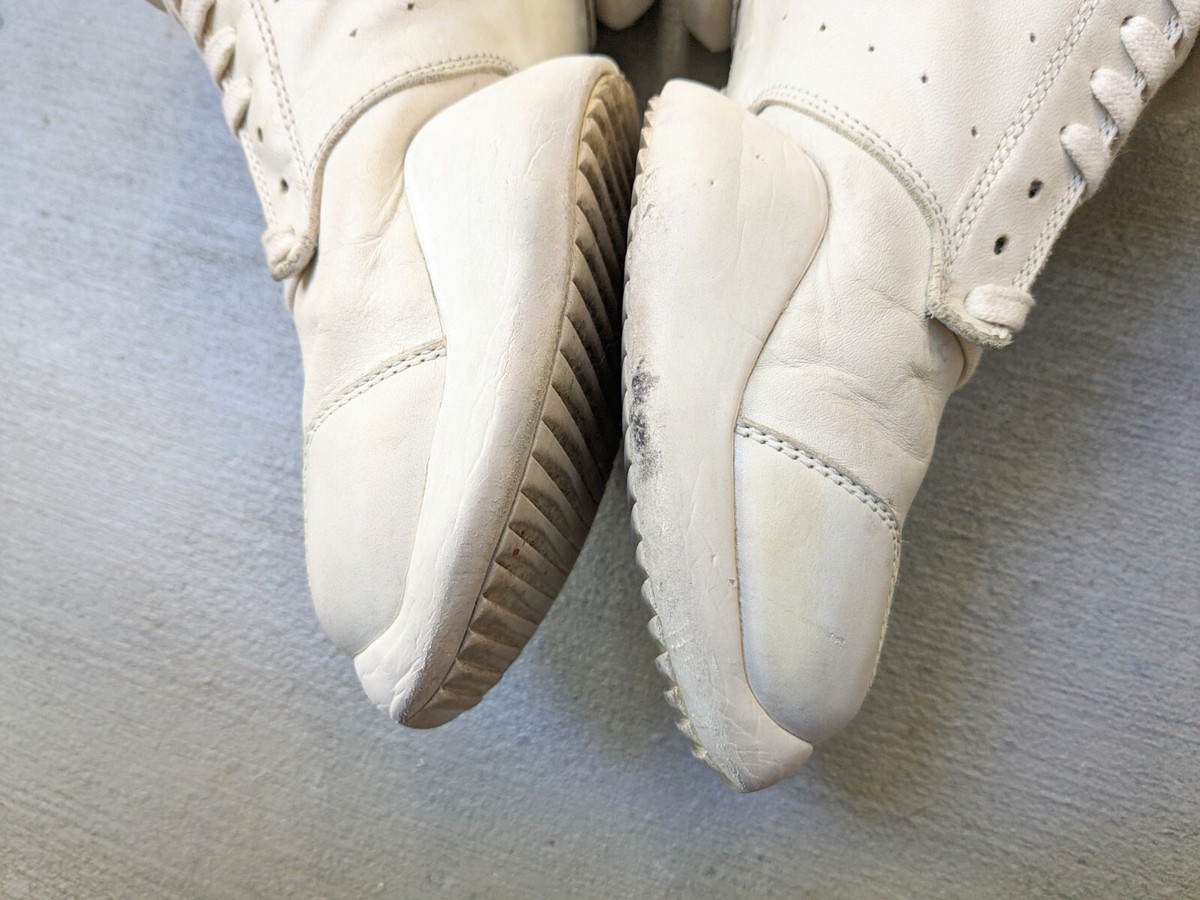 Adidas x Rick Owens Vicious Runner Men's 8.5 White Leather Sneakers Shoes  AQ2828 | eBay