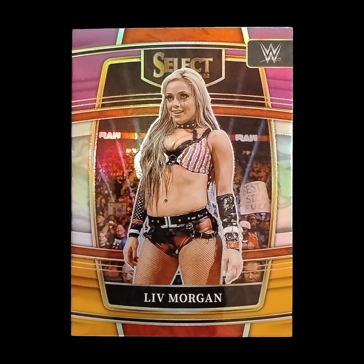 2022 Panini Select WWE Orange Purple Liv Morgan #44 | eBay