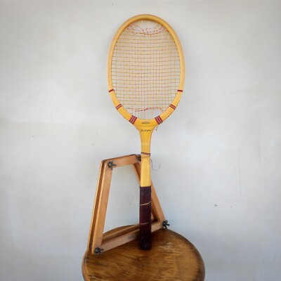 Raquette De Tennis Vintage Italienne Avec Housse - Adulte, Fonctionnelle