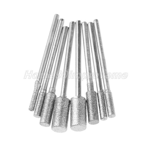 2.5-6mm Grinding Diamond Mounted Points 2.35mm Shank Metalworking Power Tool HQ - Picture 4 of 9