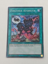 Yu-Gi-Oh Einzelkarte Finsterer Ausbruch bespielt