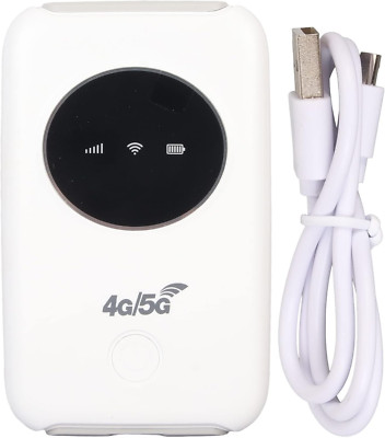 4G LTE Portable Mobile Hotspot, 300Mbps Unlocked 5G Network Router, Supports 10 