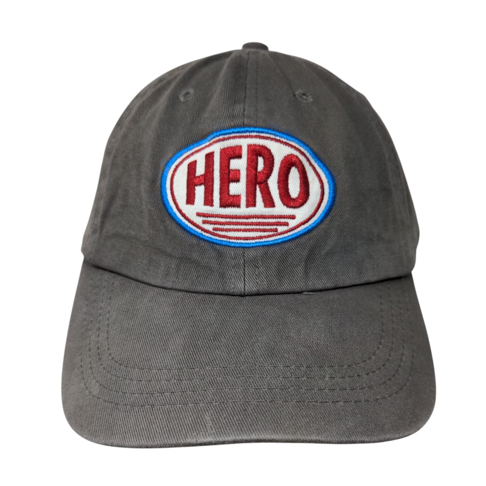 Hero Slideback Hat Gray One Size Embroidered I Am… - image 1
