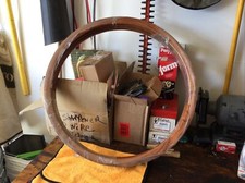 Velocity Deep V Faux Wood Bicycle Rim 32 Hole 700c Non-machined Clincher Sold Ea