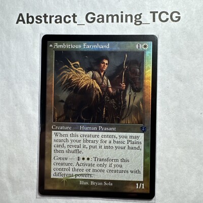MTG - Ambitious Farmhand *FOIL* (INR #448) - (Retro) - Innistrad Remastered - NM