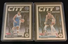2023-24 Panini NBA Hoops Basketball City Edition Chet Holmgren Anthony Edwards