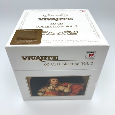 VIVARTE COLLECTION Vol. 1 & 2 60CD×2 Vivarte 60 CD Collection Vol. 2 [Sony Box Set] NEW SEALED RARE | eBay
