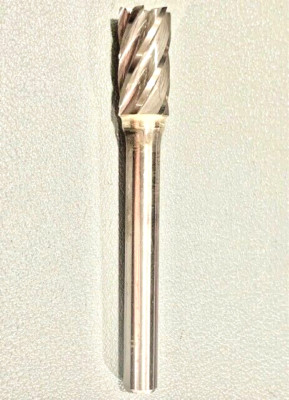 SB-3 NF ALUMINUM CUT Cylinder CARBIDE BURR-3/8 CUT DIAMETER 1/4 shk MADE IN USA 