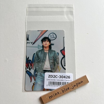 BTS JUNG KOOK solo Album 'GOLDEN' Japan FC Weverse Japan Limited