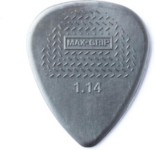 JIM DUNLOP Max-Grip Nylon Guitar Picks 1.14mm - 24 Pack for Musicians