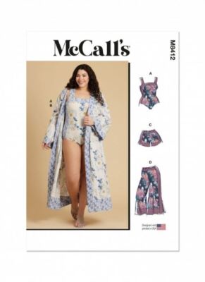 McCalls Papier Schnittmuster 8412 Oberteile
