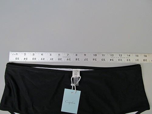 Cupshe Bikini Bottoms Womens XXL Black Swimwear Lined New NWT - Picture 3 of 4