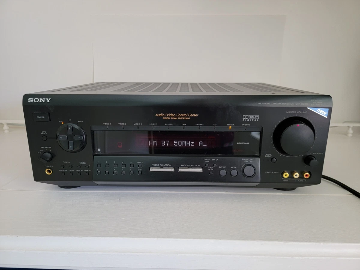 Sony Str7 Sony Str De915