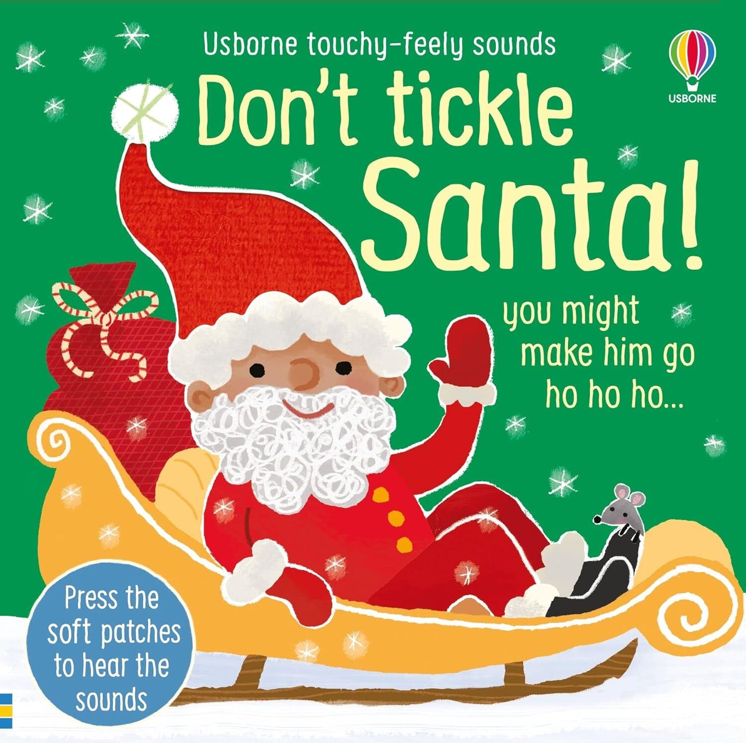 Usborne Dont Tickle Santa Touchy Feely SoundBook by Sam Taplin | Taplin Sam NEW
