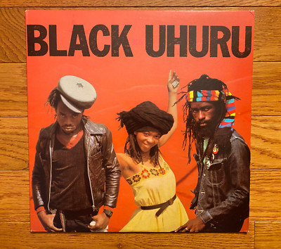 Black Uhuru - Red LP Mango MLPS-9625 1981 Pressing Sponji Reggae   VG+