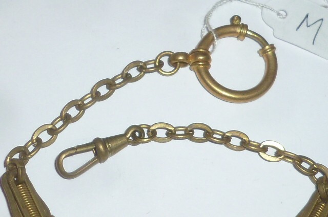 Alte Taschenuhrkette Uhrenkette Uhrkette Kette Taschenuhr Messing