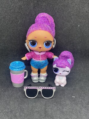 Lol Surprise Doll Bling Queen Under Wraps With Pet Bling Ultra Rare 