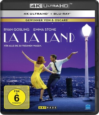 RYAN/STONE,EMMA GOSLING - LA LA LAND/4K ULTRA HD  2 ULTRA HD BLU-RAY NEU