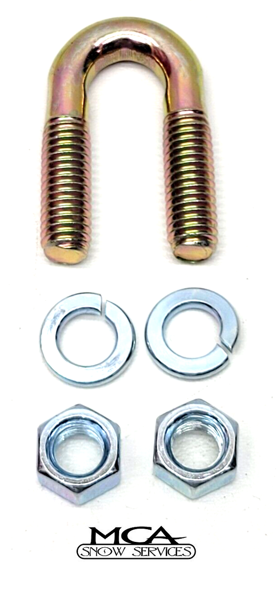 WESTERN FISHER CHAIN U BOLT KIT 3/8 X 1.5