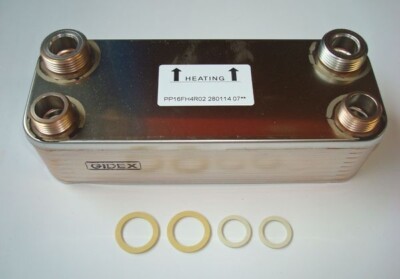 FERROLI 39812300 WÄRMETAUSCHER - DHW - 16 PLATTEN - NEU - KOSTENLOSE LIEFERUNG