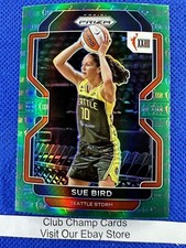 2022 #157 Sue Bird WNBA Panini Prizm Anniversary Green Prizm Storm