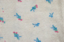 Vintage Thermal Underwear Pants Sears Size S/M 80s Floral Waffle Grunge Made USA