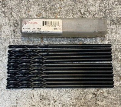 12 Quantity of Cle-Line C23630 | 13/64'' x 6'' AC Extension Drills 388586 (12 Qty)