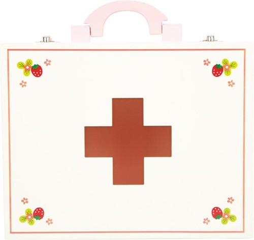 Arztkoffer aus Holz, Doktorkoffer, Rollenspiel, Arzt, Krankenschwester - Bild 3 von 6