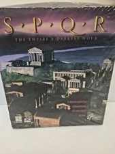 Vintage 1996 GT Interactive Software SPQR The Empire's Darkest Hour New in Pkg.