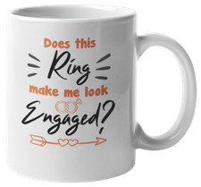Engaged Engagement Coffee  Tea Gift Mug