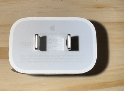 Genuine 20W USB-C Fast Charger Adapter for iPhone 15 and 16
