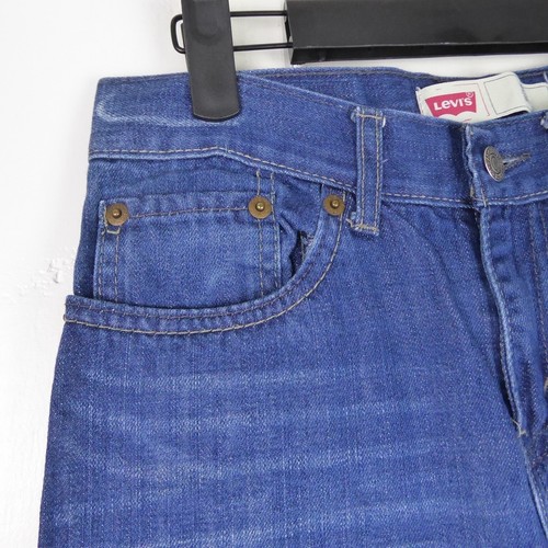Levis Jeans Boys SZ 12R 26/26 511 Modern Slim Fit Straight Medium Wash Casual - Picture 2 of 9