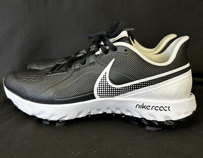Nike Golf Shoes Size 8.5 React Infinity Pro 'Black White' CT6620-003 Men's