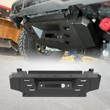 For 2021 2022-2025 Ford Bronco Steel Front Center Bumper Winch Mounting Plate