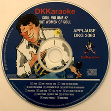 DK KARAOKE MILLENNIUM - APPLAUSE SERIES 3060 - CLASSIC FEMALE SOUL HITS - RARE