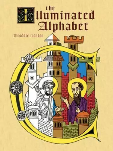 The Illuminated Alphabet (Dover Coloring Book) - Paperback - GOOD