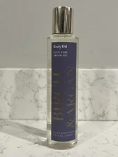 NEW Bath & Body Works Birch & Argan Body Oil 6.3 oz Rare Discontinued