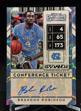 2020-21 Contenders Draft Picks Conference Auto #136 RC Brandon Robinson /99