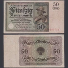German Reich 50 Rentenmark DEU-207 Ro.162 P#171 Deutsche Rentenbank [63816