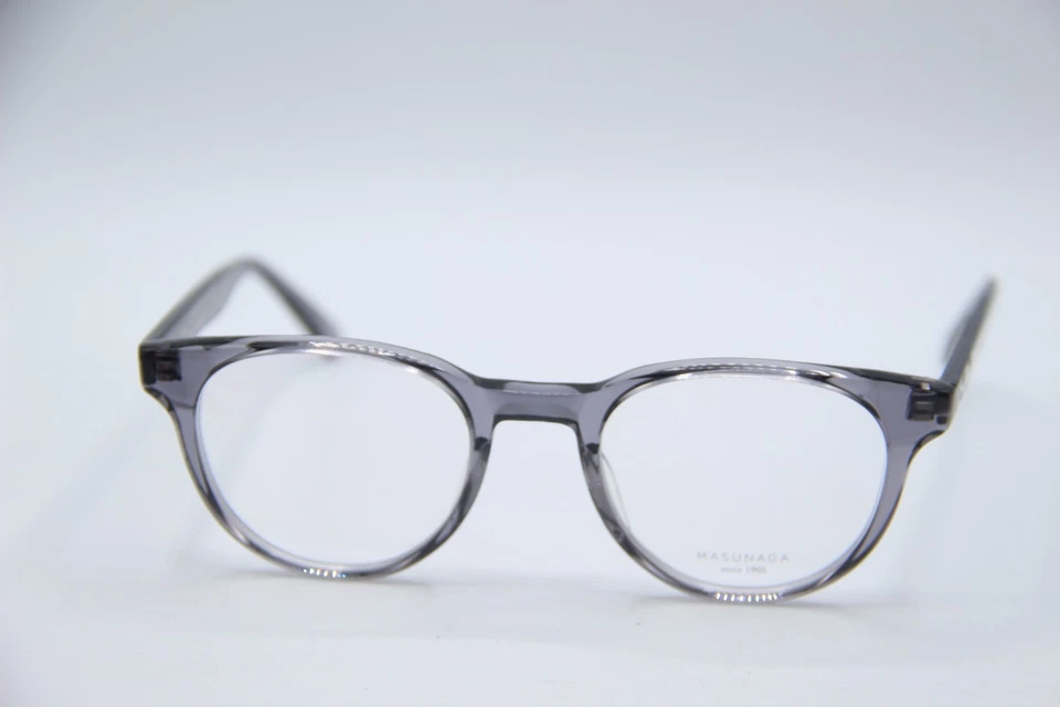 без ярлыков MASUNAGA 036 кристалл серый подлинный дизайнерские очки 47 G2U - Изображение 2 из 4
