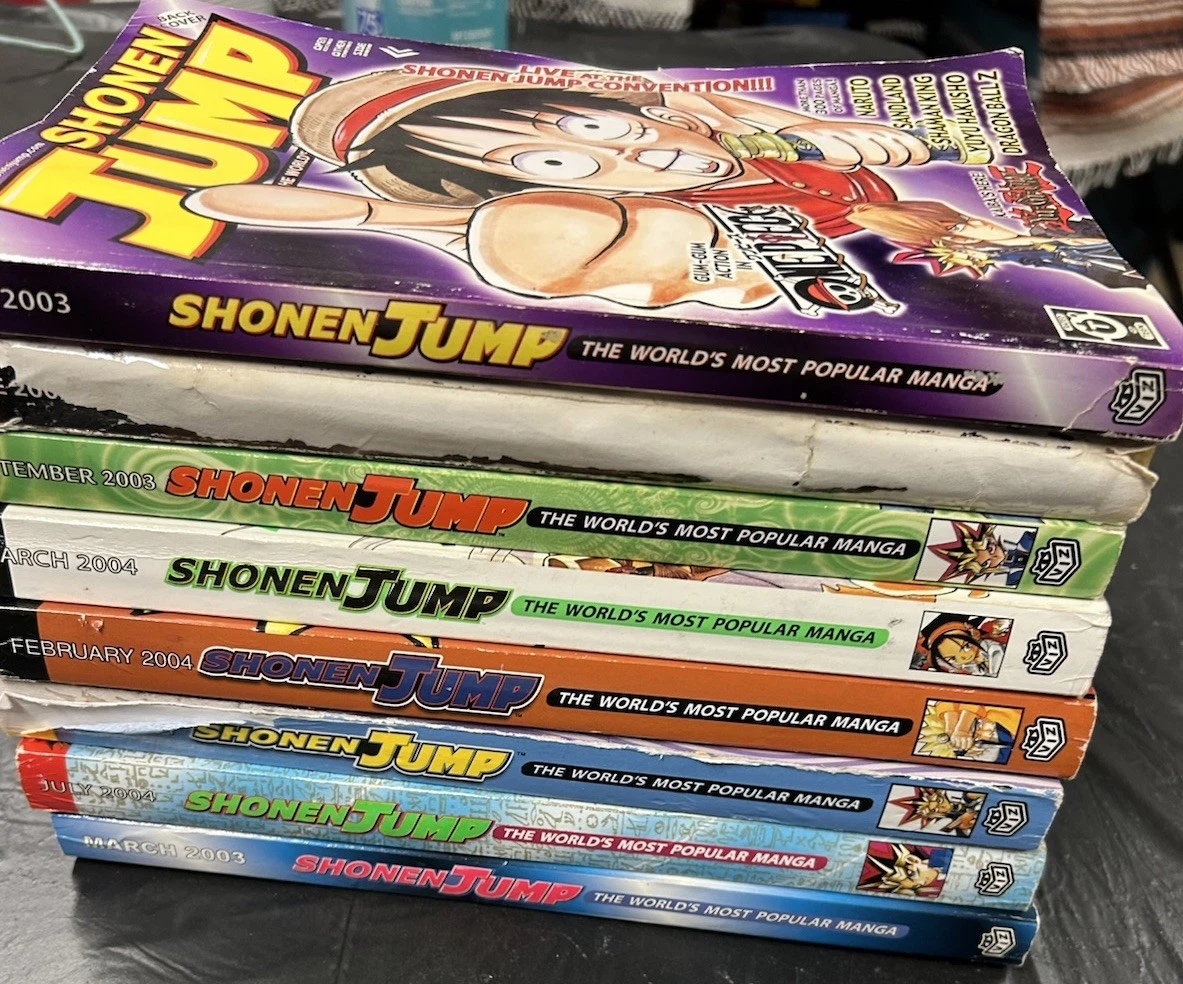 未開封！劇レア　北米　英語版SHONEN JUMP 2003年3月号 25+ Shonen Jump Magazine In Collectible Manga for sale | Updated